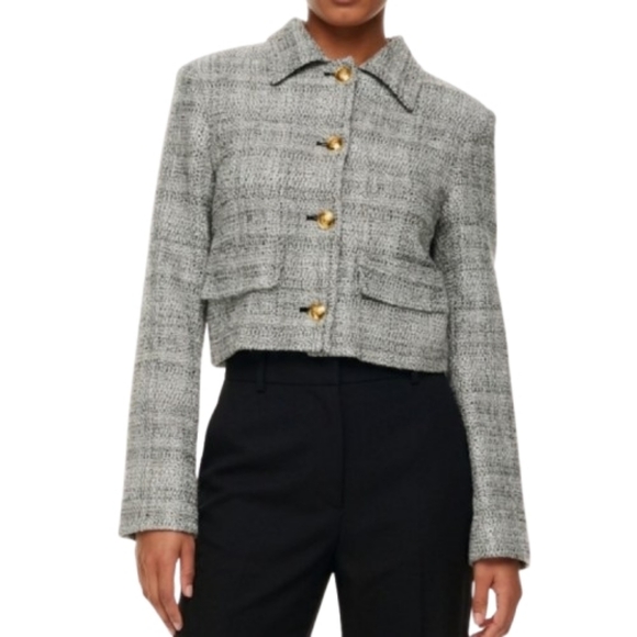 Aritzia Jackets & Blazers - Aritzia BABATON Tweed Frances Jacket